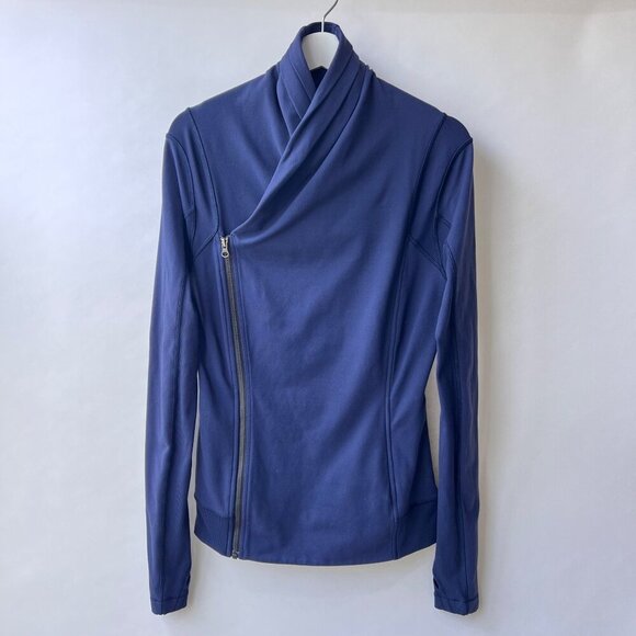 Lululemon Bhakti Yoga Jacket, Blue, Size 10 P12 - Picture 3 of 12